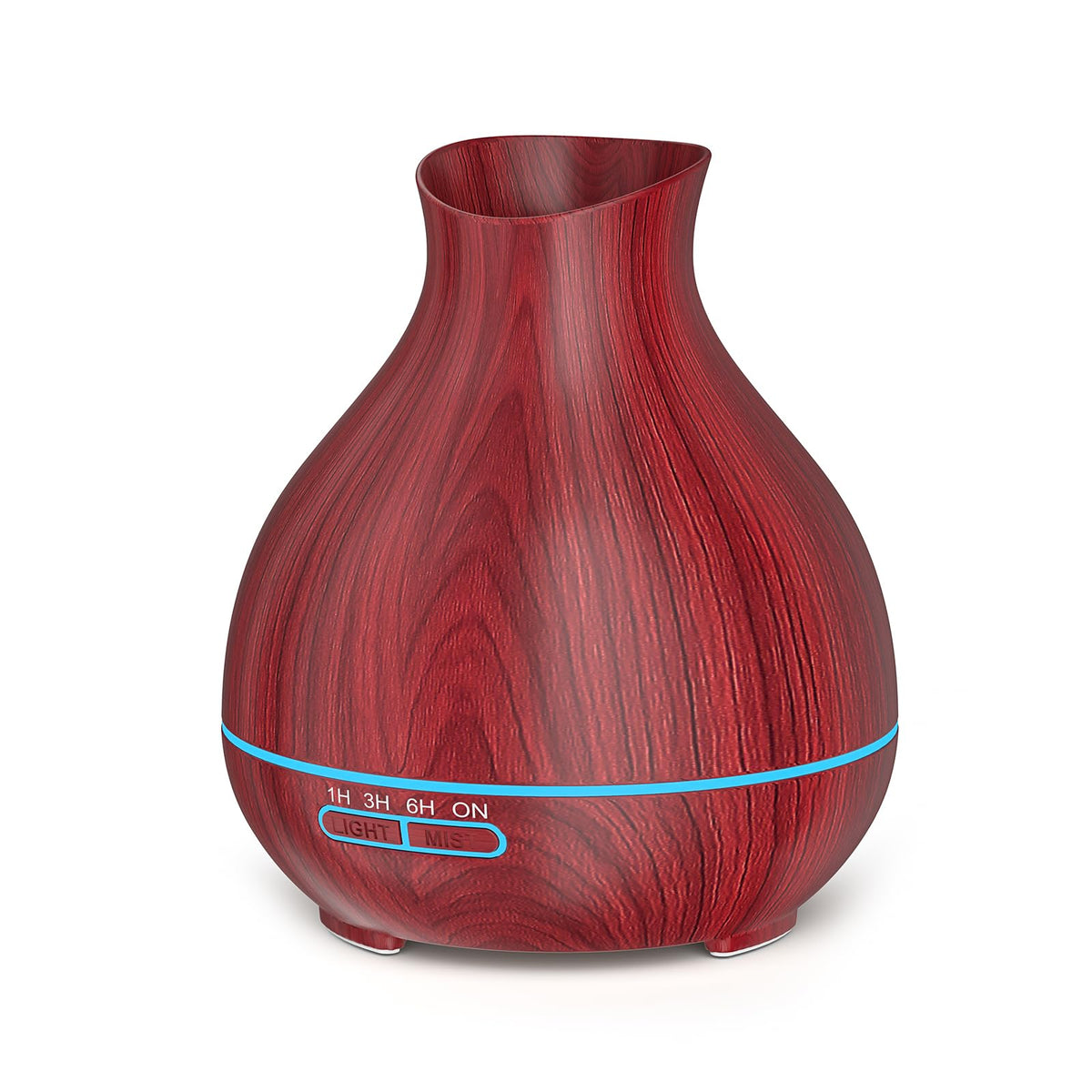 BZseed vista frontal con acabado en veta de madera y diseño elegante para cualquier habitación