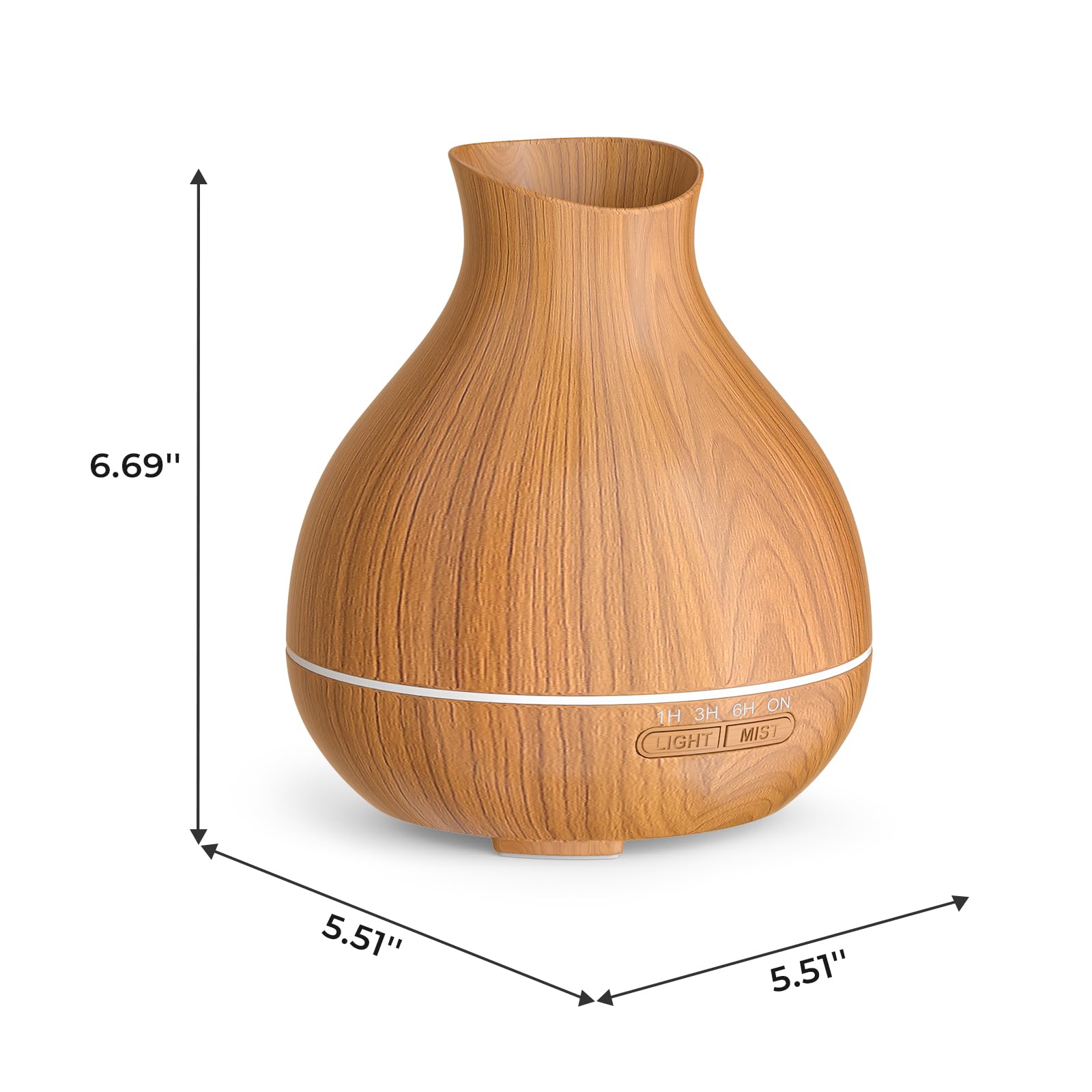 BZseed acabado imitación madera mostrando textura y integración decorativa