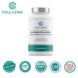 C COLLAZING etiqueta con ingredientes y certificaciones visibles