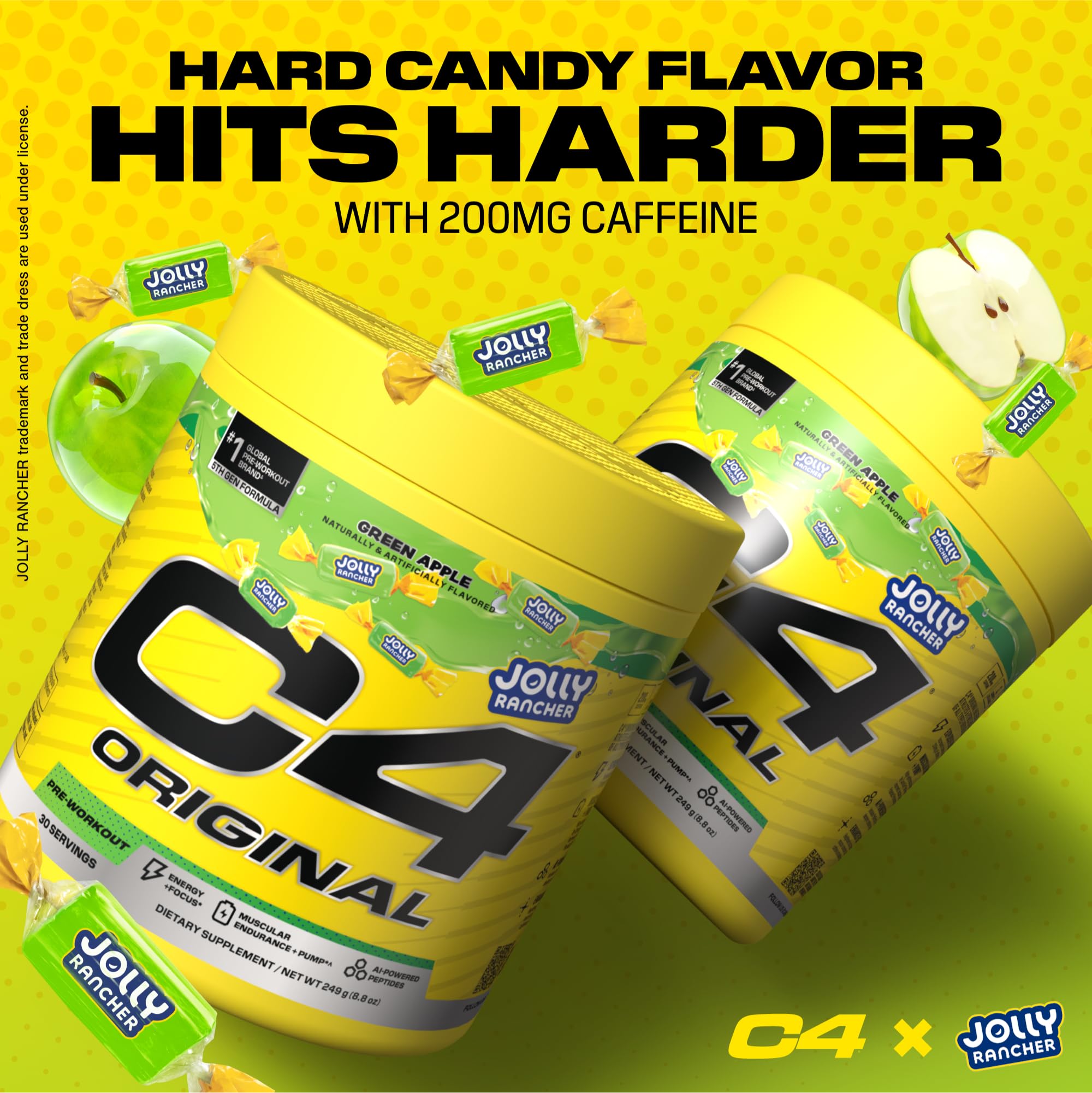 C4 vaso batido junto a equipo de gimnasio que inspira rendimiento