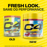 C4 Cellucor vaso preparado antes de entrenar, energía y enfoque inmediato