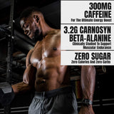 C4 en uso antes del entrenamiento para energía y enfoque