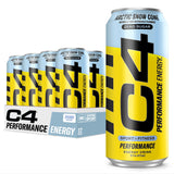 C4 lata frontal Sparkling Arctic con diseño llamativo y energía inmediata