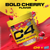 C4 JOLLY RANCHER Cherry cucharada del producto lista para mezclar