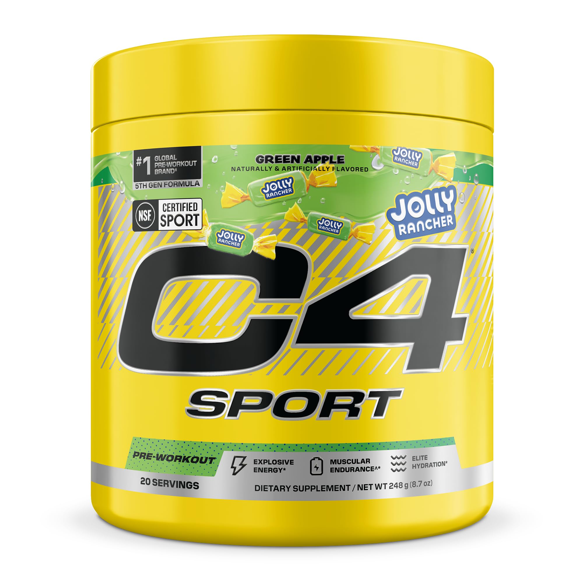 C4 JOLLY RANCHER envase frontal mostrando diseño y porciones, confianza de marca