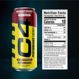 C4 pack de 12 latas Midnight Cherry ideal para entrenamientos