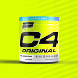 Detalle del logo PeptiPump en la etiqueta de C4 destacando exclusividad
