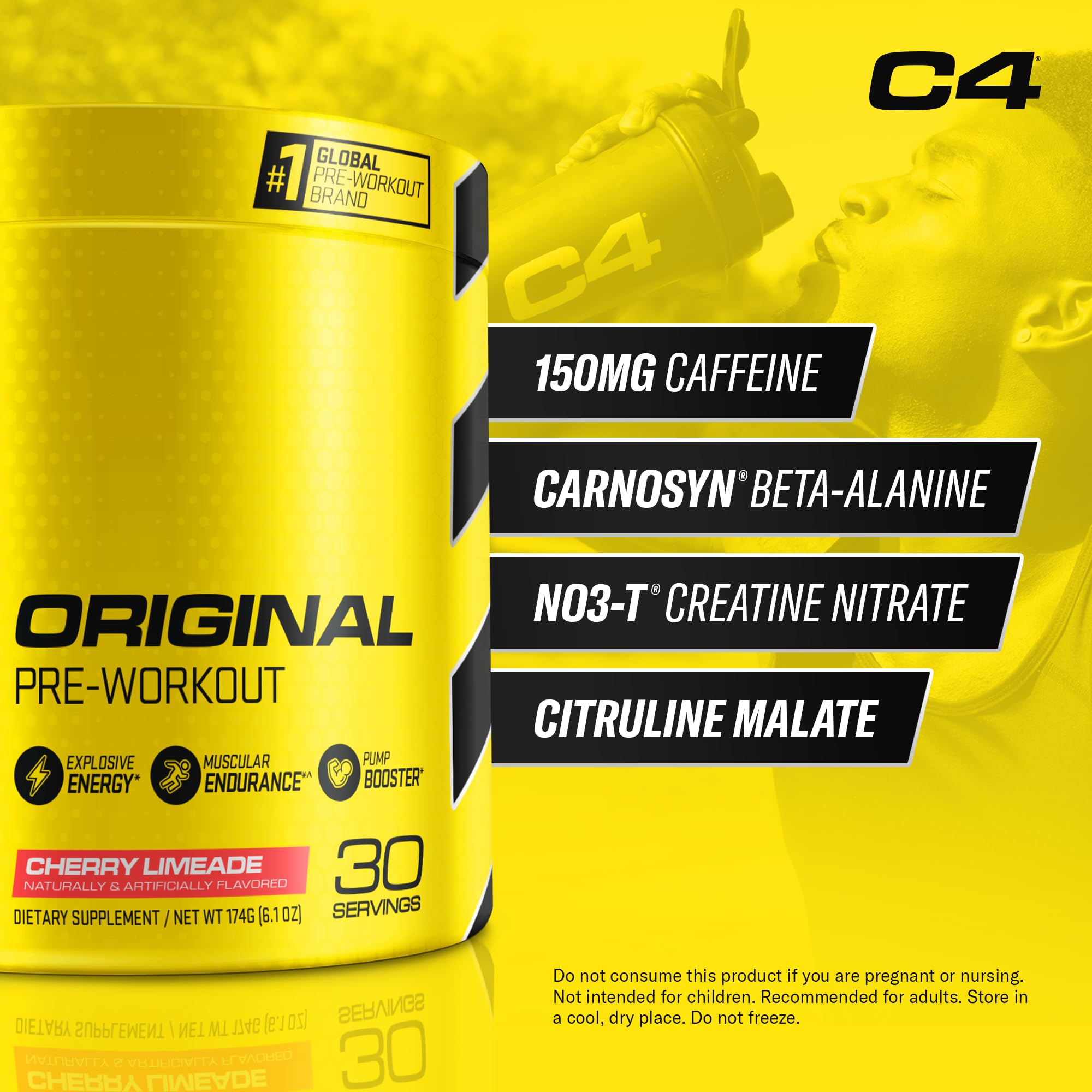 C4 polvo Cherry Limeade textura fina para mezclar y disolver fácilmente