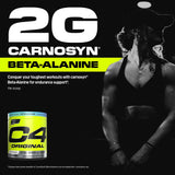 Atleta en gimnasio usando C4 para entrenar con mayor intensidad