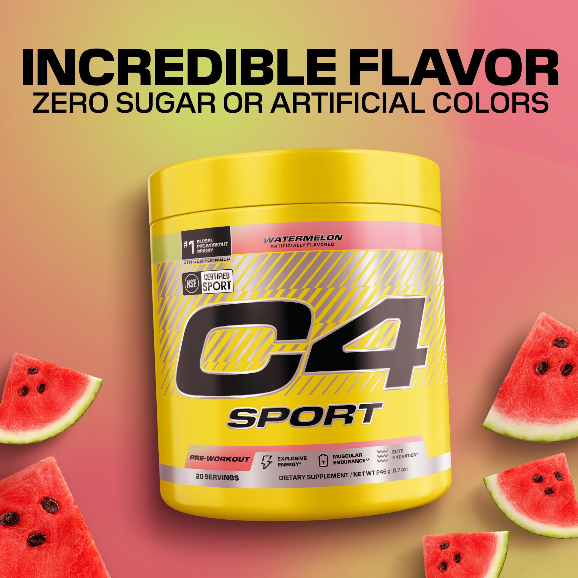 C4 etiqueta con sello NSF Certified for Sport, confianza y control