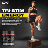 C4 sabor sandía en gimnasio, motivación y sabor sin azúcar