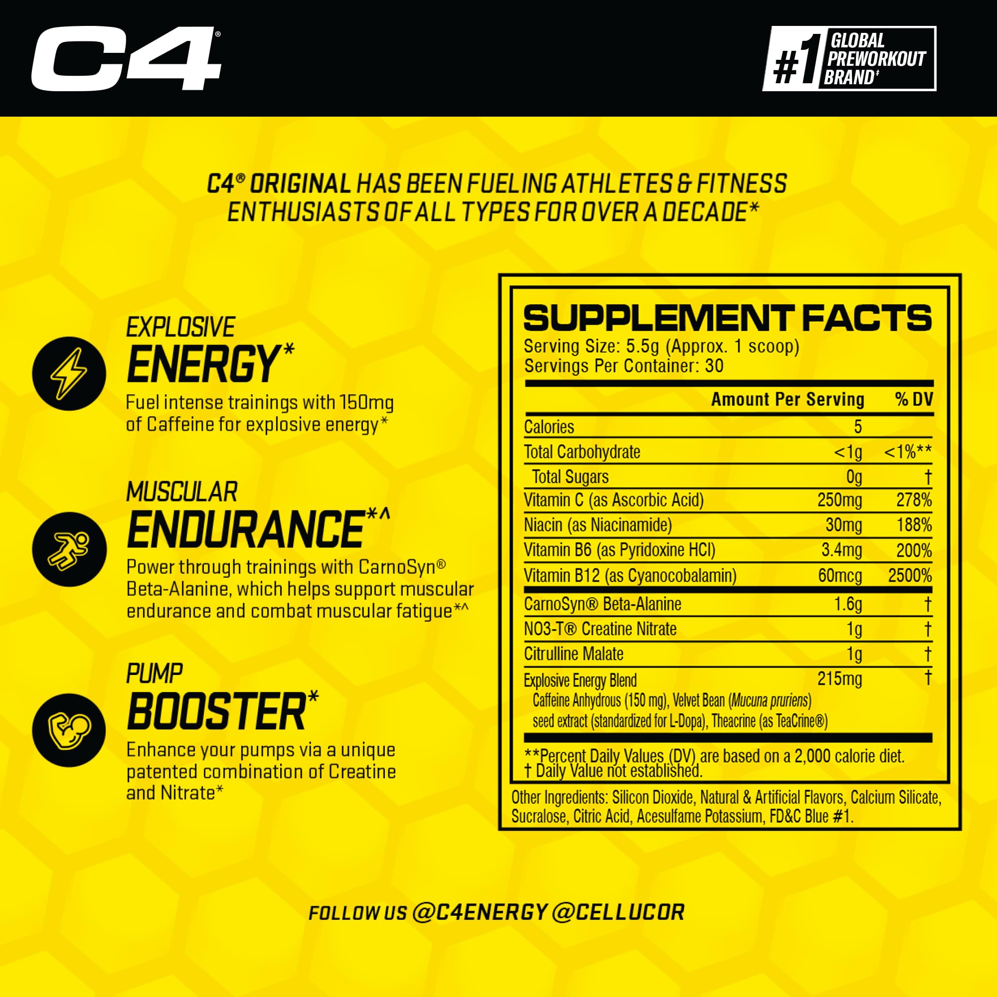 C4 mezclado en vaso junto a equipo de entrenamiento para energía preworkout