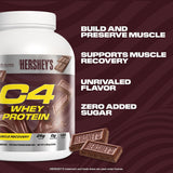 C4 Whey HERSHEY'S batido cremoso listo para recuperación postentreno