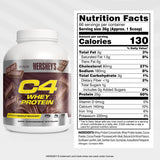 C4 Whey HERSHEY'S polvo fino y homogéneo para mezcla rápida