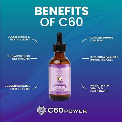 C60 Purple Power botella en bolso de viaje ideal para llevar