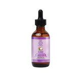 C60 Purple Power botella frontal 2 oz mostrando sello de pureza