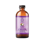 C60 Purple Power vista frontal del envase MCT 4 oz con etiqueta clara y beneficios