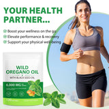 Cacukn caja abierta con softgels listos para tomar y almacenamiento cómodo