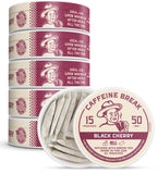 Caffeine Break ALP Supply Co frente del envase mostrando latas y marca, facilidad de transporte