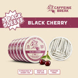 Caffeine Break pouch en mano lista para usar, uso discreto y práctico