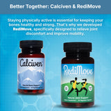Calciven información nutricional en primer plano para claridad
