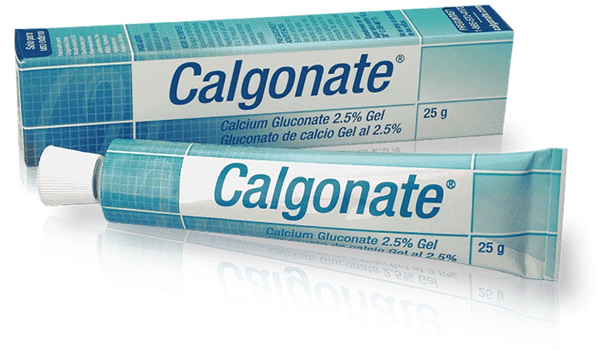 Calgonate gel tubo 25 g frontal mostrando etiqueta y uso inmediato