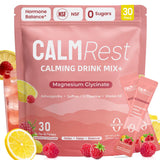 CalmRest empaque frontal mostrando sticks y marca para tranquilidad diaria