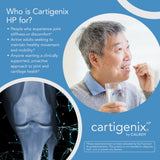 Calroy Cartigenix HP presentación de la caja y botella enfatizando envase profesional