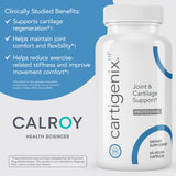 Calroy Cartigenix HP texturas de la cápsula en primer plano destacando calidad vegana