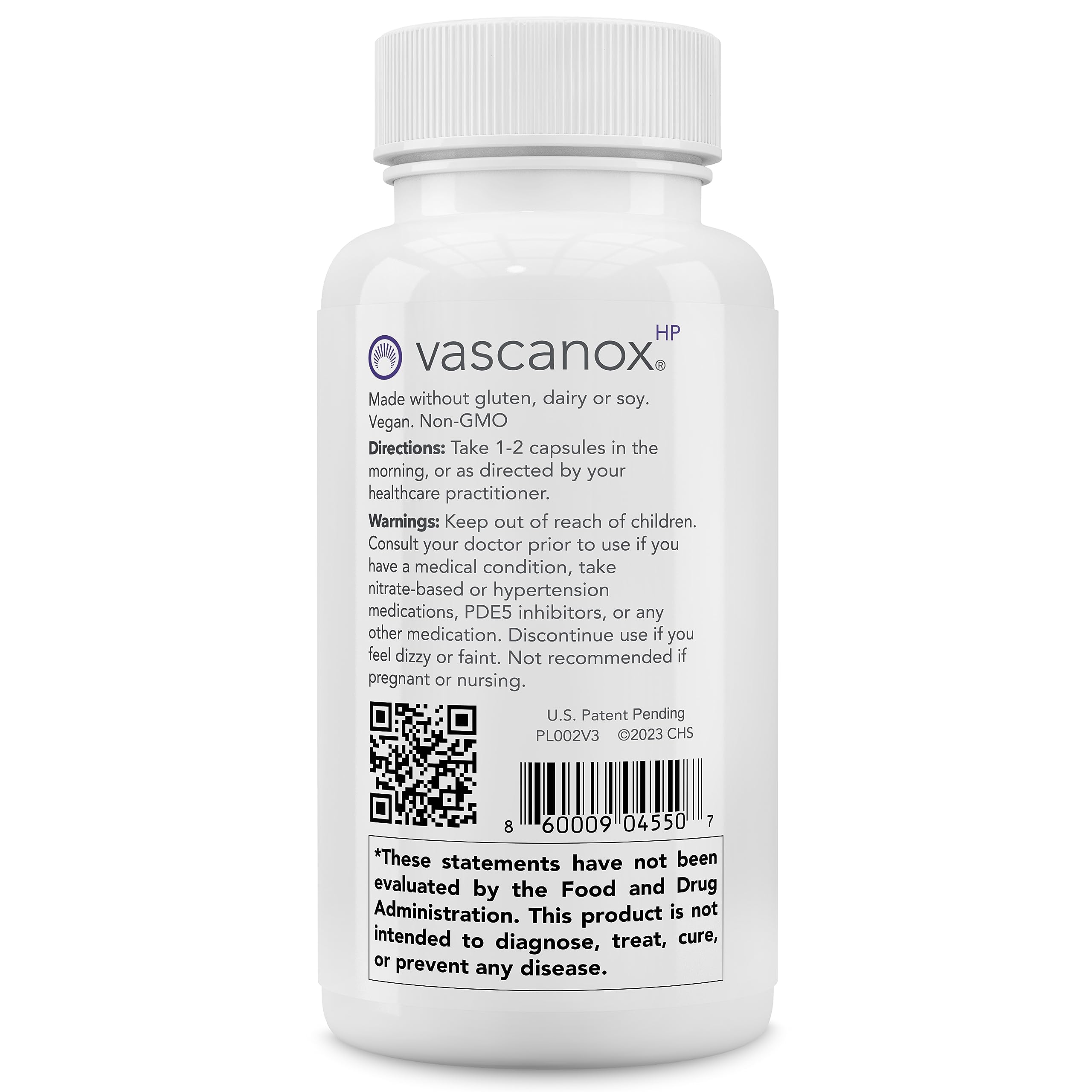 Calroy Vascanox HP ingredientes en mesa destacan la formulación multivía