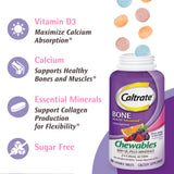 Closeup sabor naranja Caltrate apto para quienes evitan comprimidos