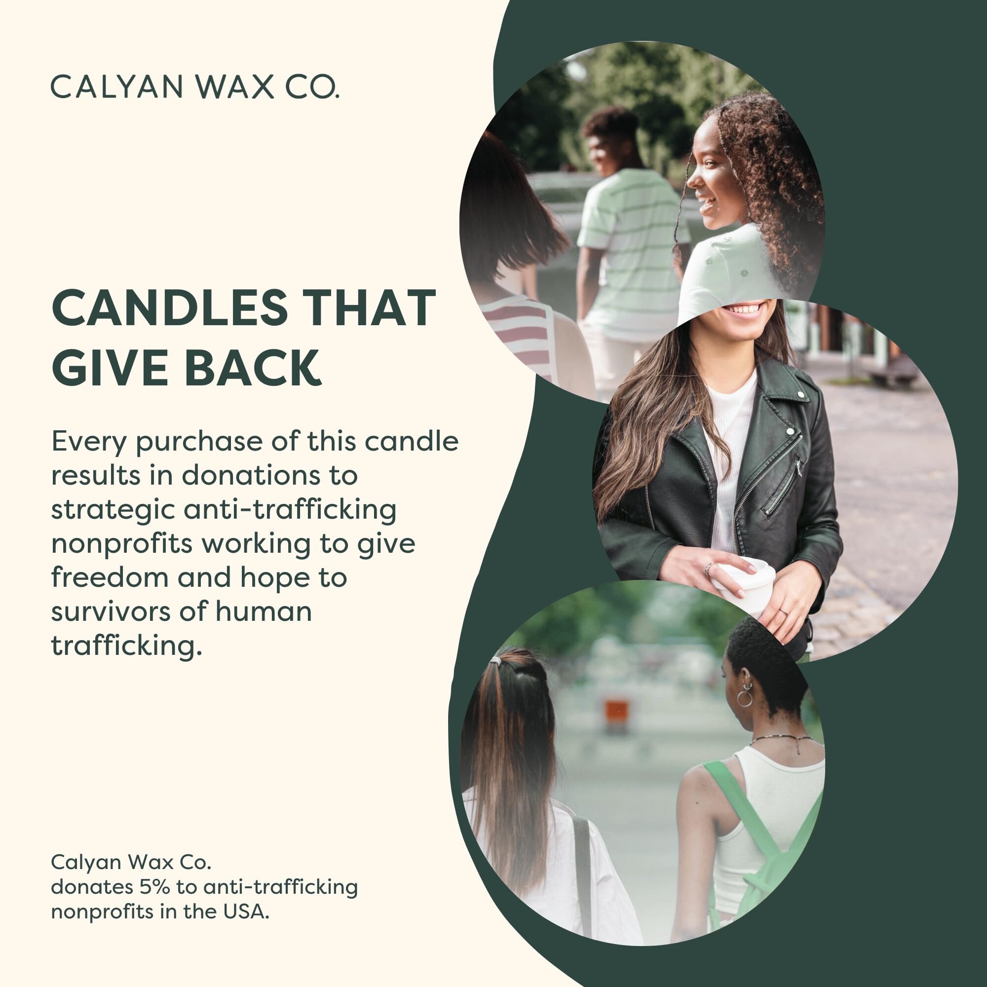 Calyan Wax Co. varias velas en ambiente mostrando estilo y cohesión