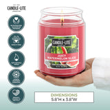 Candle-lite textura de cera derretida con superficie perfumada, difusión uniforme