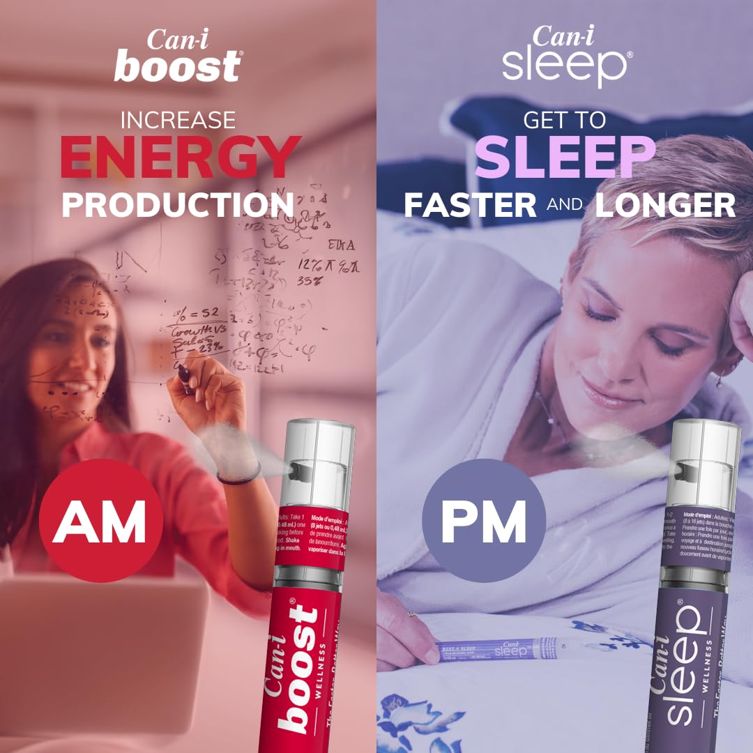 Cani Brands Feel Amazing Can-i Sleep envase frontal que transmite relajación nocturna