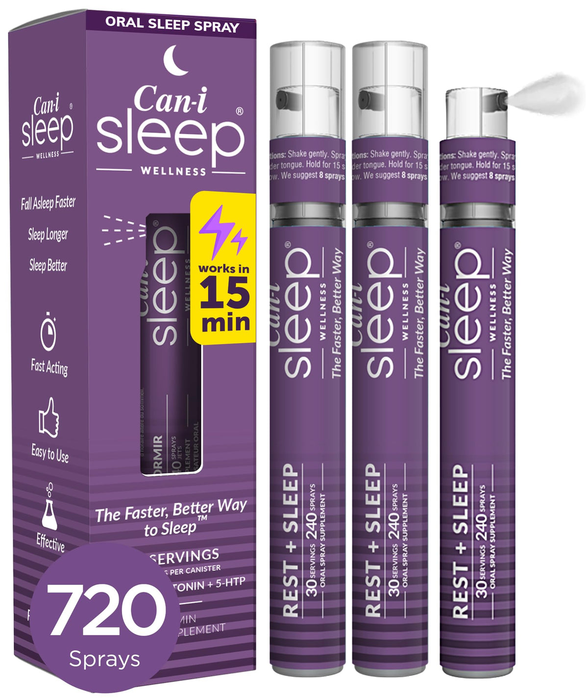 Cani Brands Feel Amazing frente del envase mostrando diseño y dosis rápida