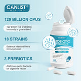 CANLIST textura del polvo de enzimas y prebióticos para mejor digestión