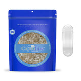 Capsuline empaque frontal con 1000 cápsulas claro y protección contra humedad