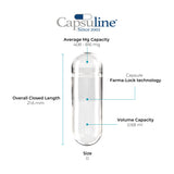 Primer plano de textura de gelatina Capsuline mostrando calidad y consistencia