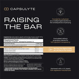 CAPSULYTE Pregame cápsulas en mano para dosificación fácil y portátil