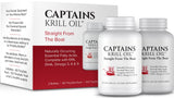 Captains Krill Oil primer plano de una cápsula blanda y su brillo protector