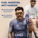 Carbs Fuel uso en bicicleta durante ruta, recarga de energía eficiente