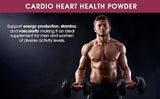 Cardio 911 ingredientes clave resaltados: L-Arginina y CoQ10 para energía