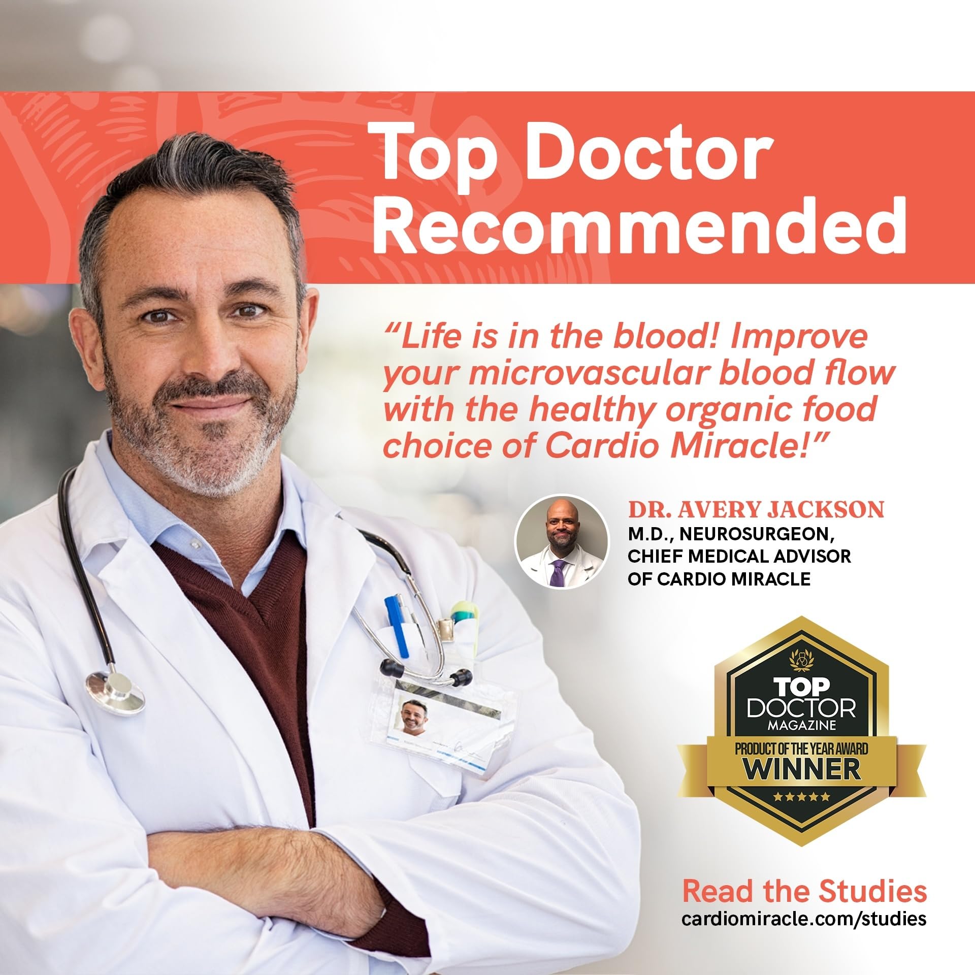 Cardio Miracle en escena de ejercicio moderado, apoyo a la resistencia