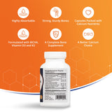 CardioTabs etiqueta con lista de ingredientes y beneficios clave
