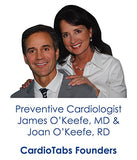 CardioTabs etiqueta nutricional abierta mostrando DHA, EPA y vitamina D3