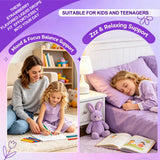 CARE GIFT frasco junto a mano para mostrar tamaño y porciones prácticas