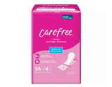 Carefree paquete en bolso ilustrando portabilidad y discreción diaria