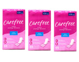 Carefree empaque frontal pack de 60 protectores, fácil identificación y transporte