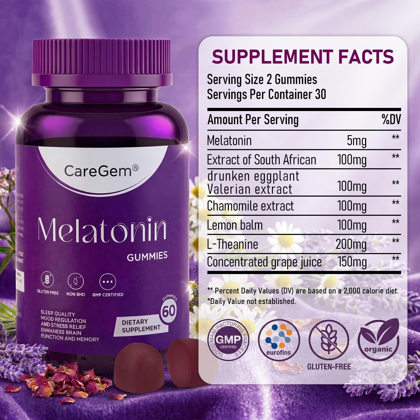 CareGem producto en dormitorio que transmite relajación y calma