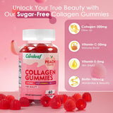 careleaf etiqueta con ingredientes activos, muestra vitamina C y biotina